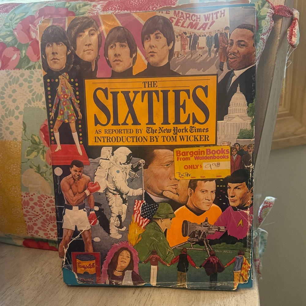 The 60s book as reported by the New York Times hardcover
